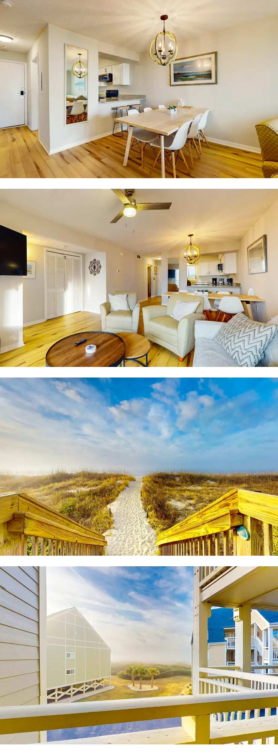 Oceanfront condo with direct beach acces...