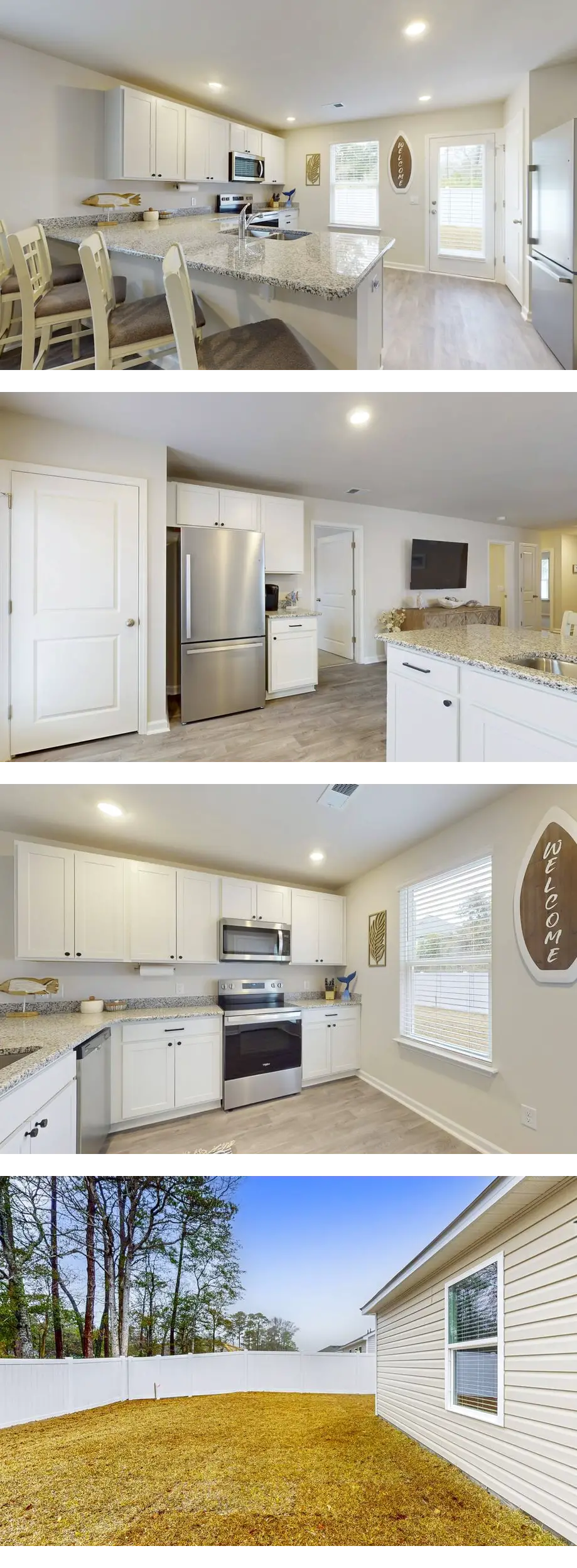 Coastal home with central AC & W/D -  cl...