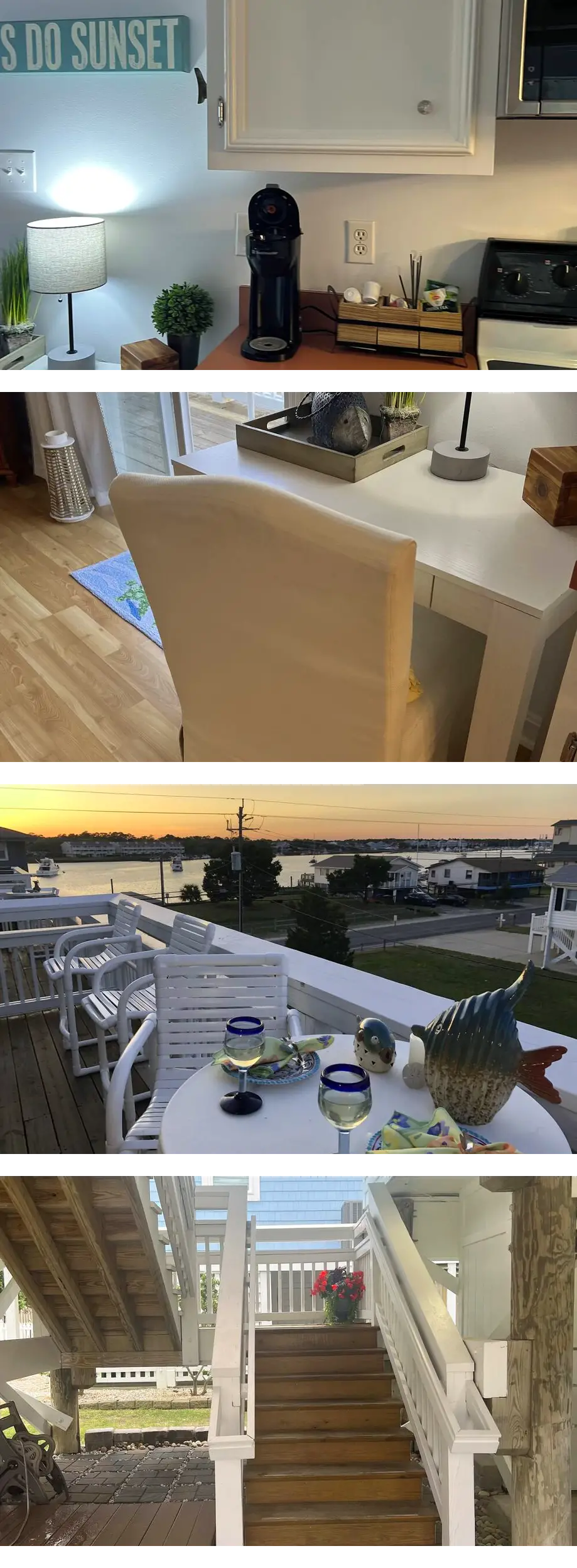 Ocean & Harbor Views -1 bed ,1 full bath...