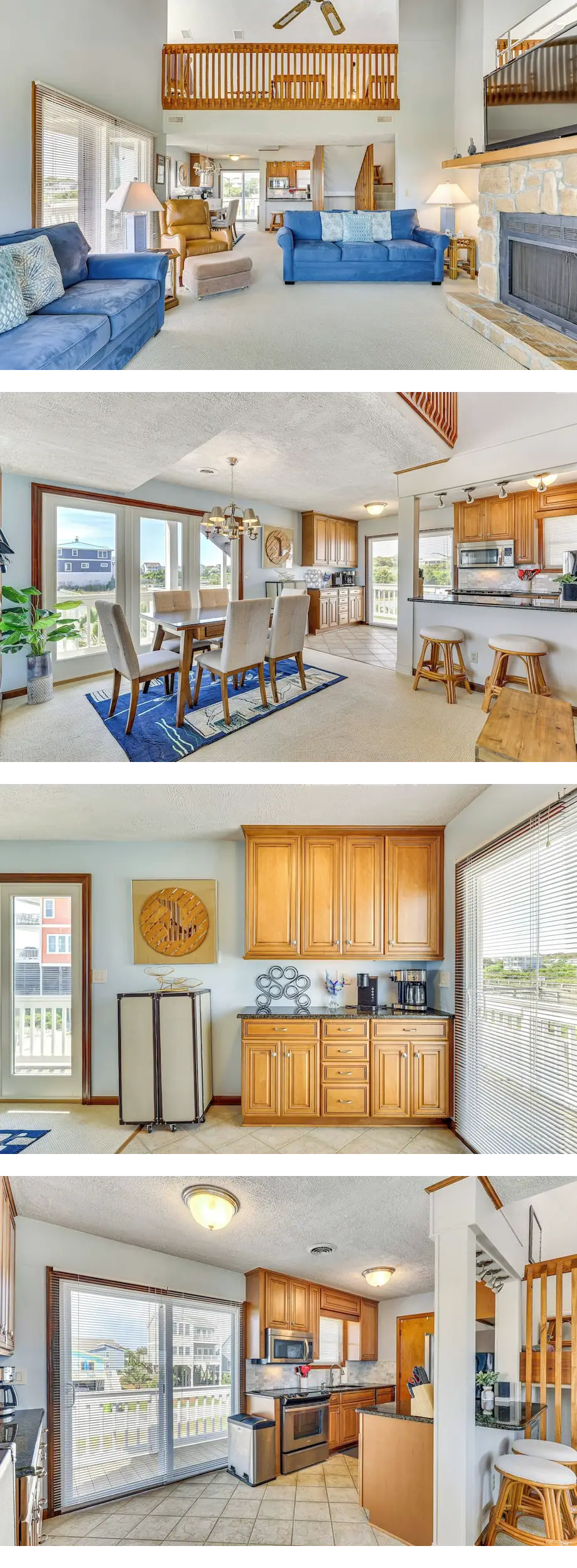 Deck & View: Oceanfront Oasis in Oak Isl...