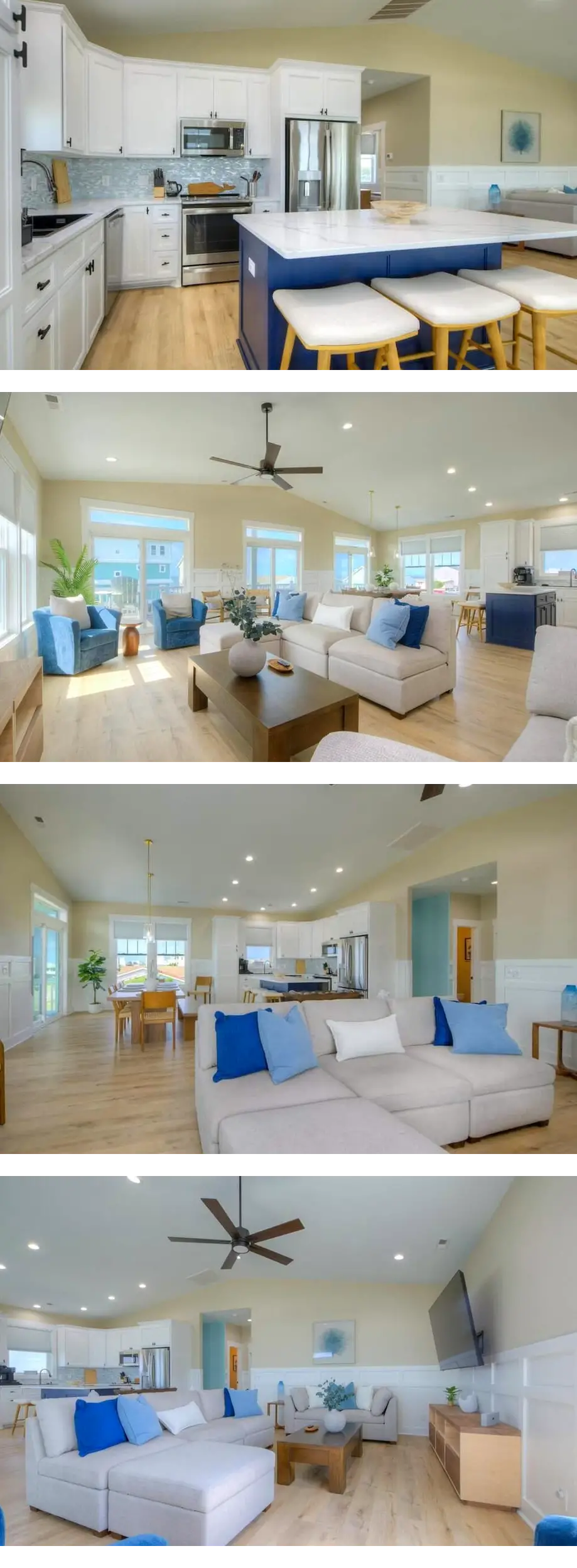 Brand New 5BR4.5BA House, 2nd Row, Ocean...