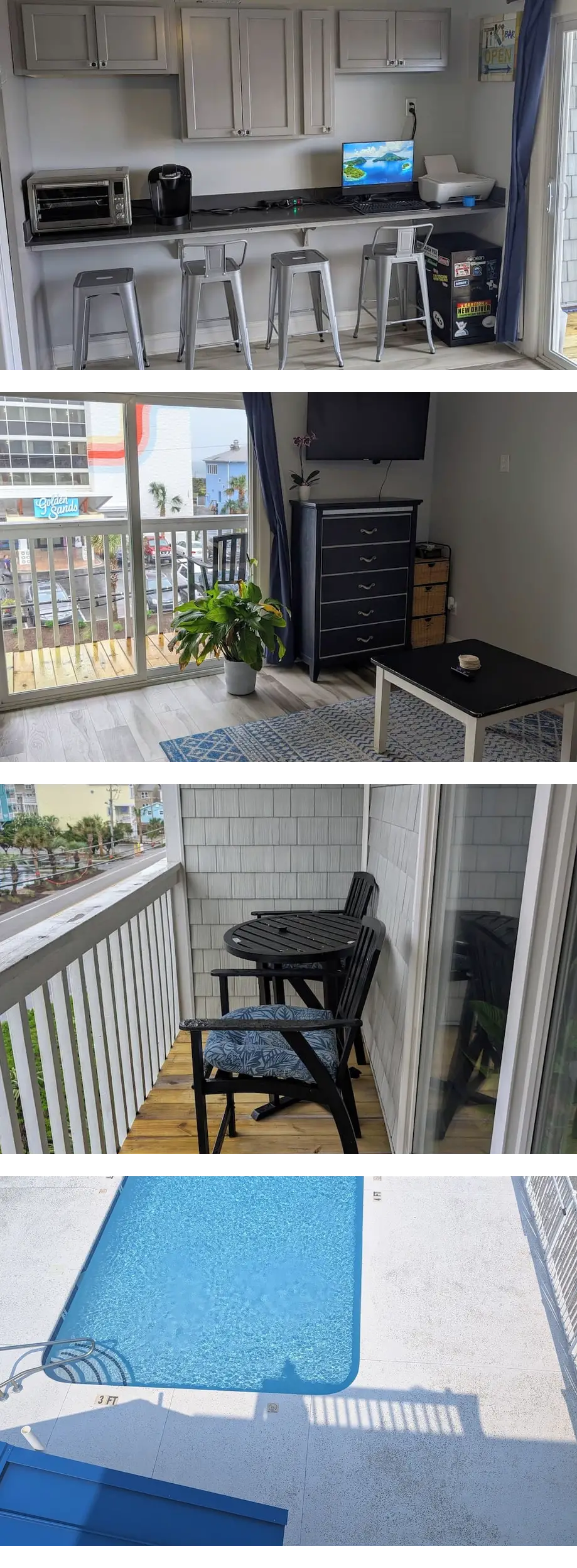 Cozy 1-bedroom condo with AC, WiFi in ch...