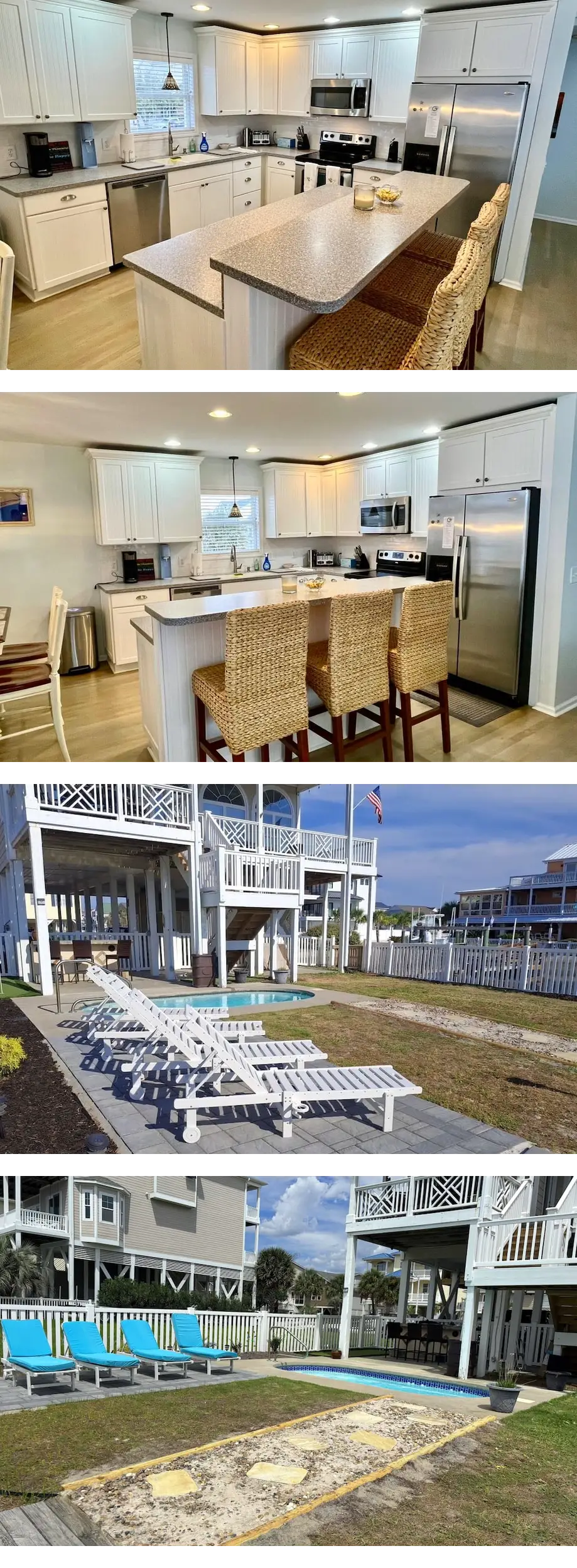 PRIVATE DOCK & POOL, SHORT WALK TO BEACH...