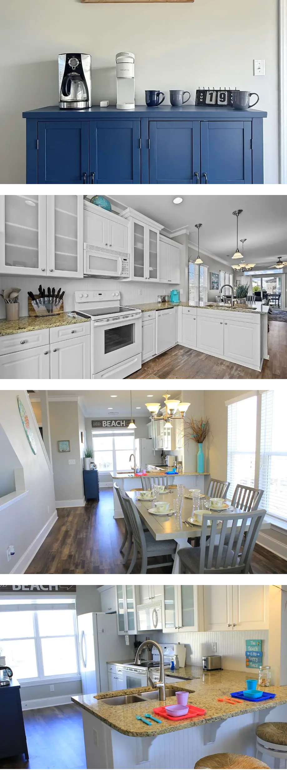 One Block to Beach+Water Views+Perfect F...