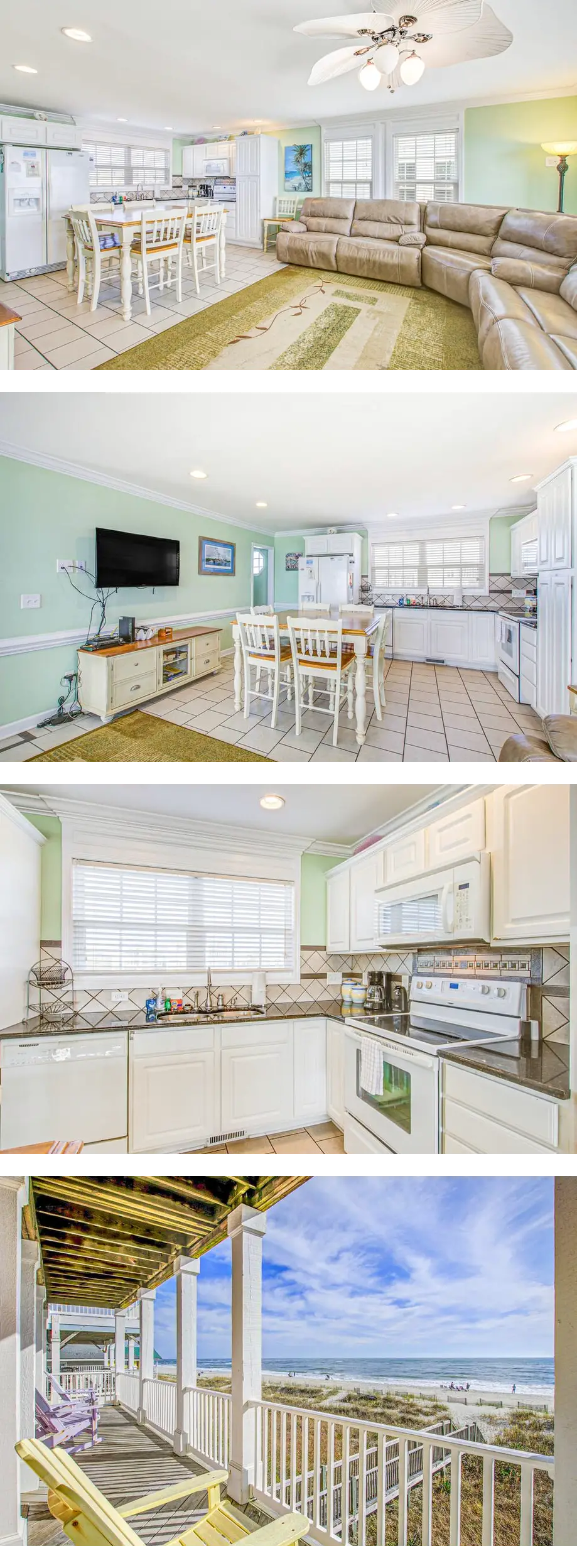 Oceanfront Home with Walkway to Beach, D...