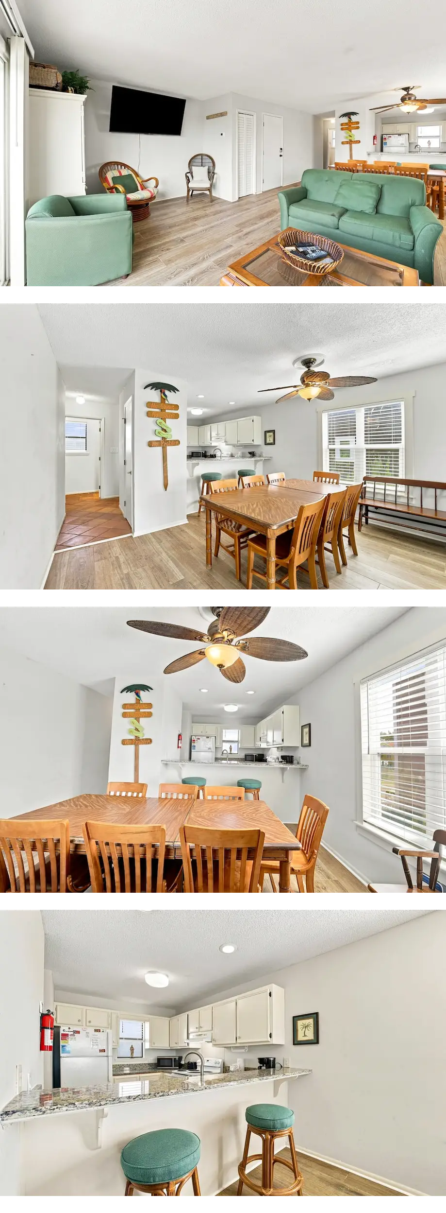 Oceanfront duplex with beach access, WiF...