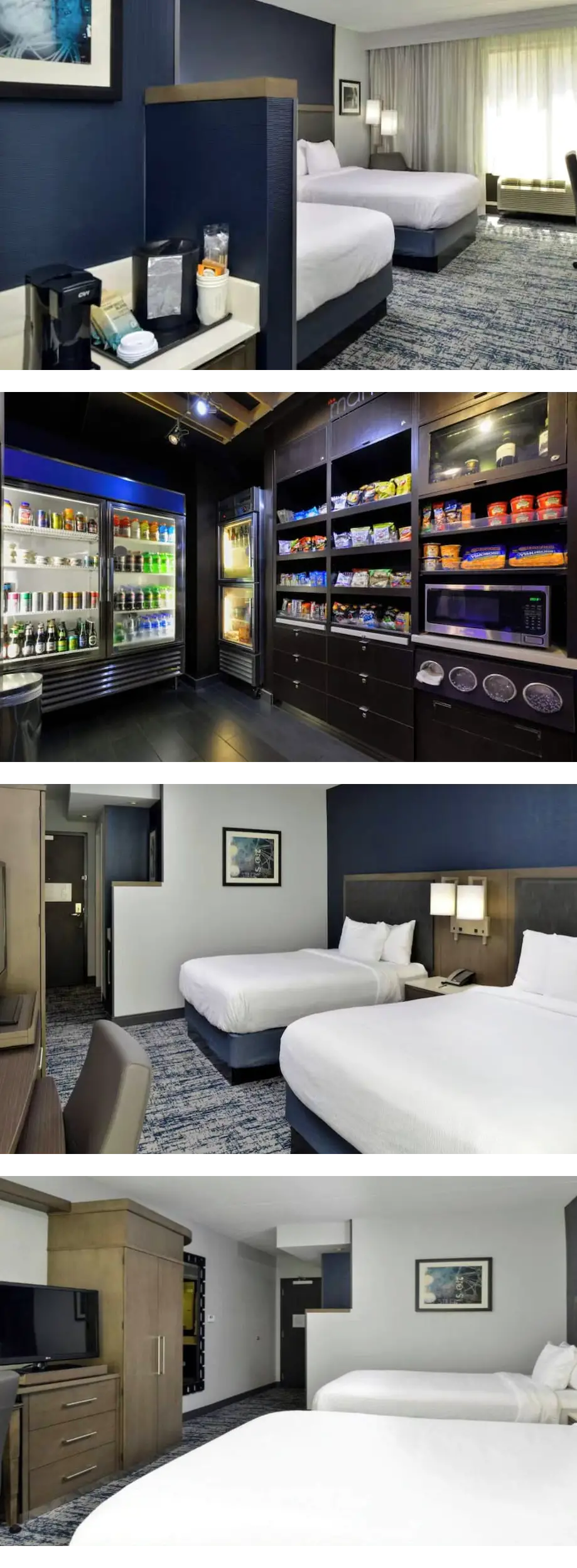 3 Modern Units with 2 Queen Beds in the ...