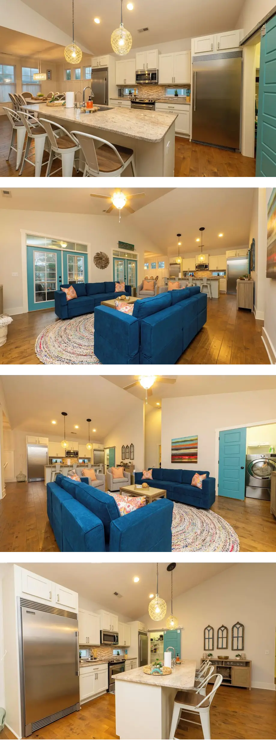 Charming & bright beach home with golf c...
