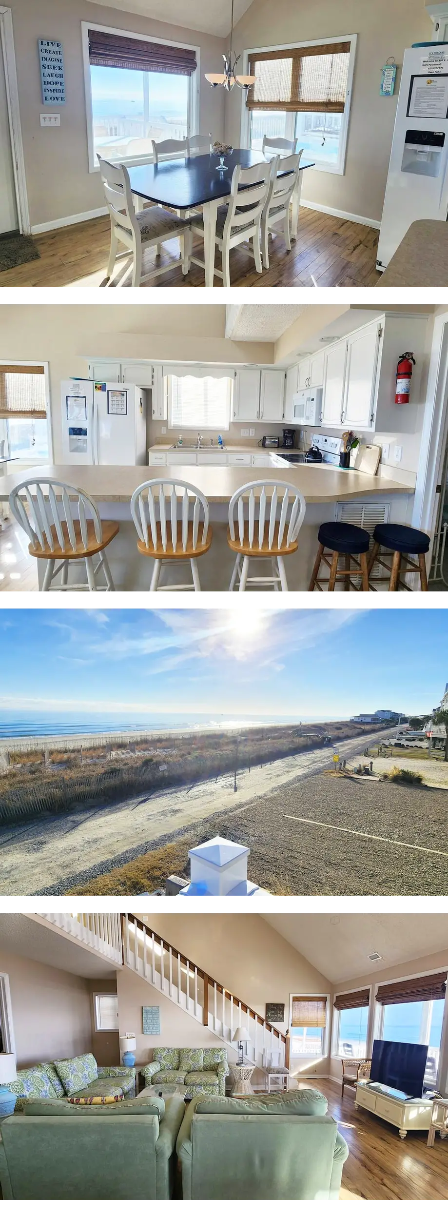 Stones Throw 4 BR Ocean View Beach House