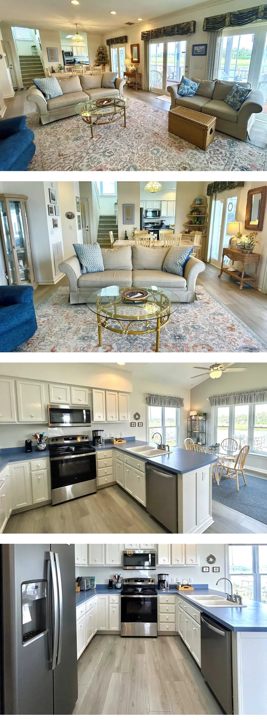 Waterfront 4 bedroom retreat with dock a...